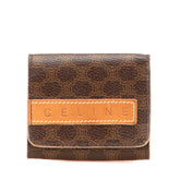 Macadam Coated Canvas Coin Pouch